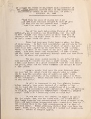 An address delivered by Mr. Joseph Adjei Schandorf at the Aggrey Memorial Service held at the Morningside Presbyterian Church in New York City, on Sunday, November 22, 1942 by Joseph Adjei Schandorf