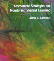 Cover of: Assessment Strategies for Monitoring Student Learning