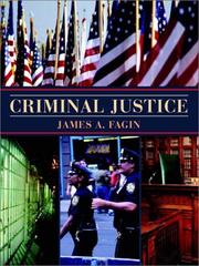 Cover of: Criminal justice by James A. Fagin