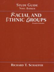 Cover of: Study Guide Racial and Ethnic Groups 8th Edition