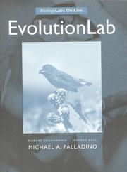 Cover of: Lab Manual for BiologyLabs On-Line EvolutionLab (Lab Manual for Biology Labs On-Line) by Robert Desharnais, Jeffrey A. Bell