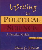 Cover of: Writing in Political Science (2nd Edition)