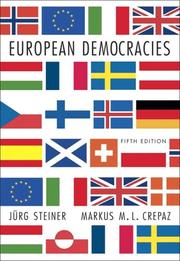 Cover of: European Democracies (5th Edition)