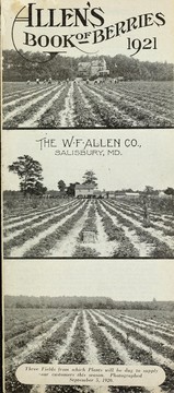 Allen's book of berries by Md.) Allen Co. (Salisbury