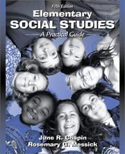 Cover of: Elementary Social Studies | June R. Chapin