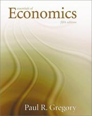 Cover of: Essentials of Economics (5th Edition) by Paul R. Gregory
