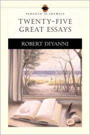 Cover of: Twenty-five great essays
