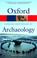 Cover of: The concise Oxford dictionary of archaeology