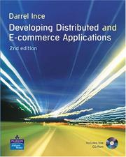 Cover of: Developing distributed and E-commerce applications