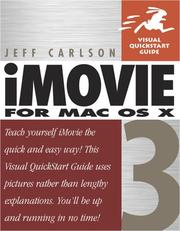 Cover of: iMovie 3 for Mac OS X