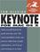 Cover of: Keynote for Mac OS X