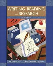 Cover of: Writing, reading, and research