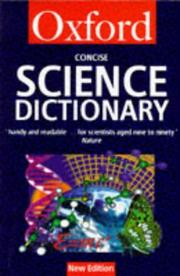 Cover of: Concise science dictionary. by 
