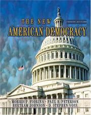 Cover of: The new American democracy by Morris P. Fiorina ... [et al.].