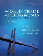 Cover of: World Trade and Payments by Richard E. Caves, Jeffrey A. Frankel, Ronald W. Jones