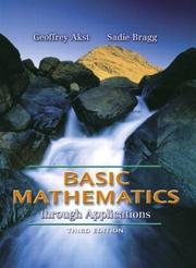 Cover of: Basic mathematics through applications by Geoffrey Akst, Geoffrey Akst