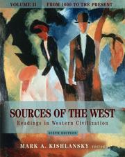 Cover of: Sources of the West: readings in Western civilization