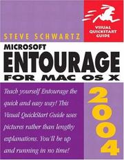 Cover of: Microsoft Entourage 2004 for Mac OS X by Steven A. Schwartz