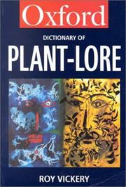 Cover of: A dictionary of plant-lore