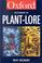 Cover of: A dictionary of plant-lore