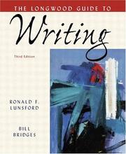 Cover of: Longwood Guide to Writing, The (3rd Edition) by Ronald F. Lunsford, Bill Bridges
