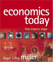 Cover of: Economics Today by Roger LeRoy Miller