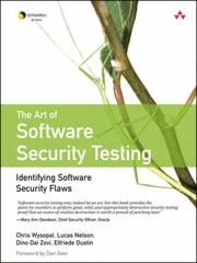 Cover of: The Art of Software Security Testing: Identifying Software Security Flaws (Symantec Press)