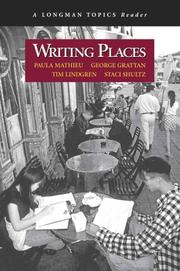 Cover of: Writing Places (A Longman Topics Reader) (Longman Topics Series)