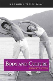 Cover of: Body and culture