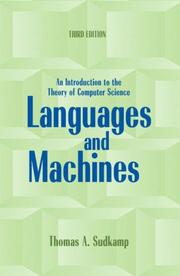 Languages and machines