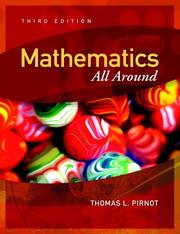 Cover of: Mathematics all around | Thomas L. Pirnot