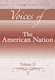 Cover of: Voices of the American Nation, Volume II