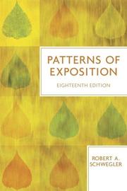 Cover of: Patterns of Exposition (18th Edition)