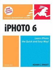 Cover of: iPhoto 6 for Mac OS X (Visual QuickStart Guide) | Adam C. Engst