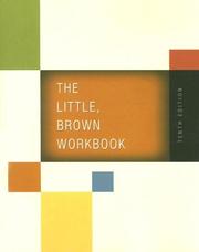 Cover of: Little, Brown Workbook, The (10th Edition)
