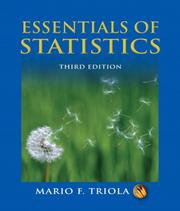 Cover of: Essentials of Statistics (3rd Edition) by Mario F. Triola