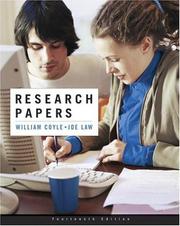 Cover of: Research Papers (14th Edition)