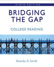 Cover of: Bridging the Gap by Brenda D. Smith, Brenda Smith, Brenda D. Smith