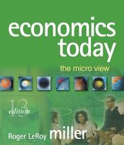 Cover of: Economics Today by Roger LeRoy Miller