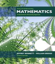 Cover of: Using and Understanding Mathematics by Jeffrey O. Bennett, William L. Briggs