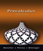 Cover of: Precalculus