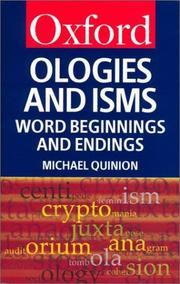 Ologies and Isms by Michael Quinion