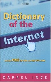 Cover of: A dictionary of the Internet