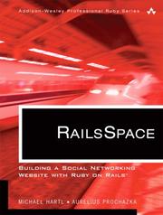 Cover of: RailsSpace by Michael Hartl, Aurelius Prochazka