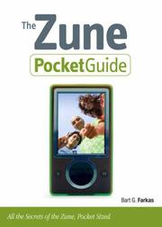 The Zune Pocket Guide by Bart Farkas