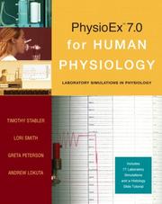 Cover of: PhysioEx 7.0 for Human Physiology: Lab Simulations in Physiology