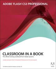 Adobe Flash CS3 Professional Classroom in a Book by Adobe Systems Inc.