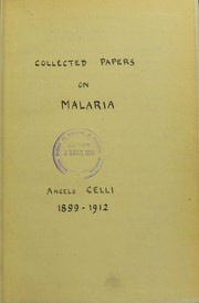 Cover of: [Collected papers on malaria]