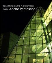 Cover of: Nighttime Digital Photography with Adobe Photoshop CS3
