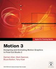 Cover of: Apple Pro Training Series: Motion 3